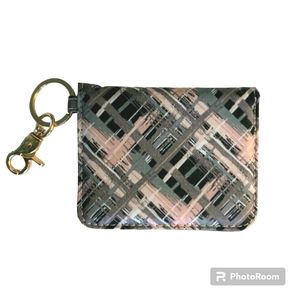Olivia Moss ID card wallet with key chain